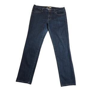 CAbi Women's Skinny Jeans in Dark Denim Blue